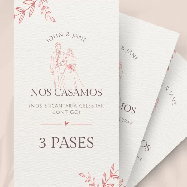 Invitación Xóchitl - Boda